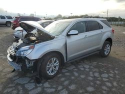 Salvage cars for sale at Indianapolis, IN auction: 2017 Chevrolet Equinox LT