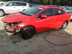 Chevrolet salvage cars for sale: 2017 Chevrolet Cruze LS