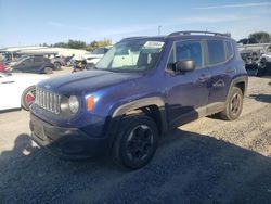 Salvage cars for sale at Sacramento, CA auction: 2017 Jeep Renegade Sport