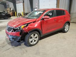 Salvage cars for sale at West Mifflin, PA auction: 2012 KIA Sportage Base