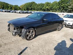 Salvage cars for sale at North Billerica, MA auction: 2017 Mercedes-Benz E 300 4matic