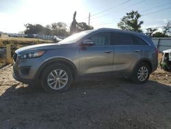 Salvage cars for sale at Riverview, FL auction: 2016 KIA Sorento LX