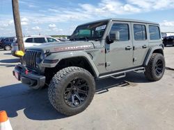 Vehiculos salvage en venta de Copart Grand Prairie, TX: 2019 Jeep Wrangler Unlimited Rubicon