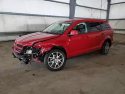 Vehiculos salvage en venta de Copart Graham, WA: 2019 Dodge Journey GT