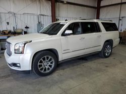 Salvage cars for sale at Billings, MT auction: 2015 GMC Yukon XL Denali