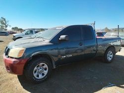 Salvage cars for sale from Copart San Martin, CA: 2006 Nissan Titan XE