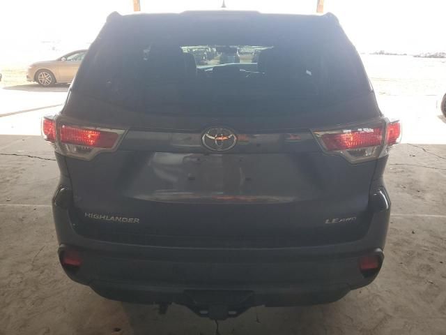 2016 Toyota Highlander LE