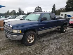 Salvage trucks for sale at Graham, WA auction: 2001 Dodge RAM 2500