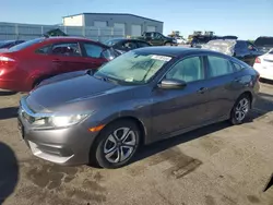 Salvage cars for sale at Assonet, MA auction: 2018 Honda Civic LX