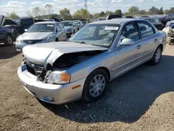 Salvage cars for sale at Elgin, IL auction: 2004 KIA Optima LX