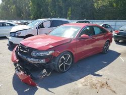 Salvage cars for sale at Glassboro, NJ auction: 2020 Honda Accord Sport