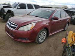 Subaru Legacy 2.5i Limited Vehiculos salvage en venta: 2012 Subaru Legacy 2.5I Limited