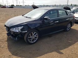 Salvage cars for sale at Elgin, IL auction: 2015 Nissan Sentra S