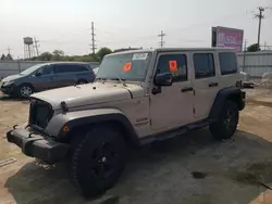 Salvage cars for sale from Copart Chicago Heights, IL: 2016 Jeep Wrangler Unlimited Sport