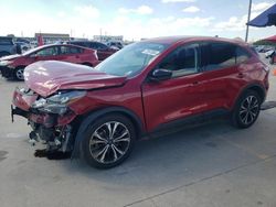 Salvage cars for sale from Copart Grand Prairie, TX: 2022 Ford Escape SE