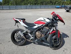 Salvage motorcycles for sale at Des Moines, IA auction: 2018 Honda CBR500 R