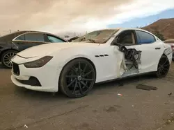 Salvage cars for sale at Colton, CA auction: 2014 Maserati Ghibli