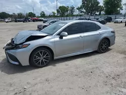 Salvage cars for sale at Riverview, FL auction: 2023 Toyota Camry SE Night Shade