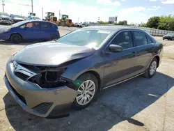 Salvage cars for sale at Oklahoma City, OK auction: 2012 Toyota Camry Base