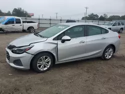 Salvage cars for sale at Newton, AL auction: 2019 Chevrolet Cruze LT