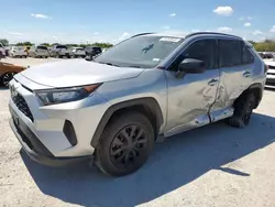 Salvage cars for sale at San Antonio, TX auction: 2021 Toyota Rav4 LE