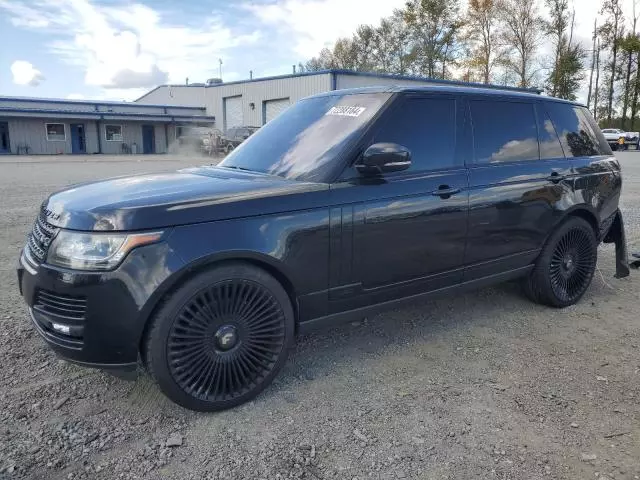 2016 Land Rover Range Rover Supercharged