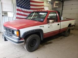 Salvage cars for sale from Copart Lyman, ME: 1988 Chevrolet GMT-400 C3500