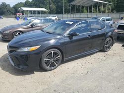 Salvage cars for sale at Savannah, GA auction: 2020 Toyota Camry XSE