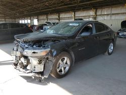 Salvage cars for sale from Copart Phoenix, AZ: 2016 Chevrolet Malibu LS