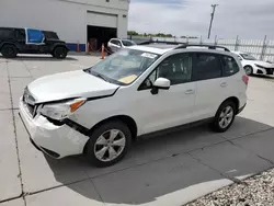 Subaru salvage cars for sale: 2016 Subaru Forester 2.5I Premium