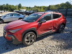 Salvage cars for sale at Candia, NH auction: 2024 Subaru Crosstrek Limited