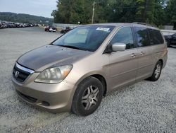 Honda Odyssey exl salvage cars for sale: 2007 Honda Odyssey EXL