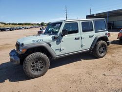 Salvage cars for sale at Colorado Springs, CO auction: 2024 Jeep Wrangler 4XE