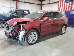 Salvage cars for sale at Billings, MT auction: 2017 Buick Envision Premium II