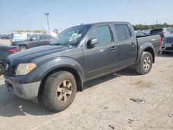 Salvage trucks for sale at Indianapolis, IN auction: 2010 Nissan Frontier Crew Cab SE