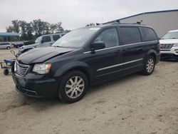 Chrysler salvage cars for sale: 2016 Chrysler Town & Country Touring