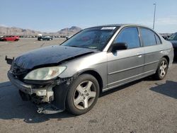 Vehiculos salvage en venta de Copart North Las Vegas, NV: 2005 Honda Civic EX