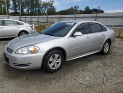 Salvage cars for sale at Spartanburg, SC auction: 2015 Chevrolet Impala Limited LS