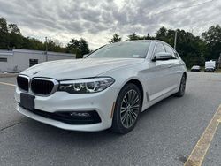 Salvage cars for sale at North Billerica, MA auction: 2017 BMW 530 XI