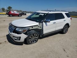 Ford salvage cars for sale: 2017 Ford Explorer Platinum