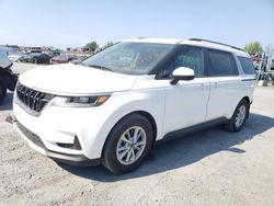 Salvage cars for sale at Montreal Est, QC auction: 2024 KIA Carnival LX