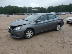 Salvage cars for sale at Charles City, VA auction: 2017 Nissan Sentra S