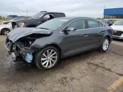 Salvage cars for sale at Woodhaven, MI auction: 2016 Buick Lacrosse