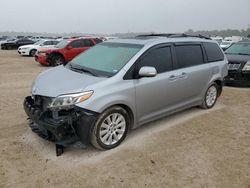 Toyota Sienna xle Vehiculos salvage en venta: 2015 Toyota Sienna XLE