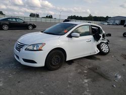 Salvage cars for sale at Dunn, NC auction: 2015 Nissan Sentra S