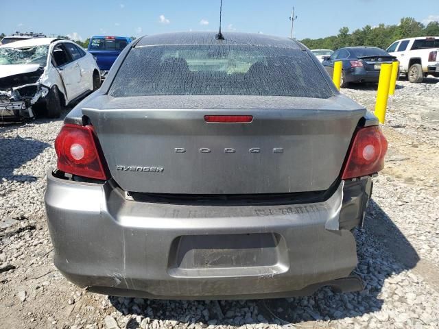 2012 Dodge Avenger SE