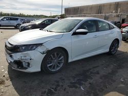 Salvage cars for sale at Fredericksburg, VA auction: 2019 Honda Civic EXL