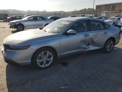 Salvage cars for sale at Fredericksburg, VA auction: 2024 Honda Accord LX