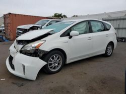 Salvage cars for sale from Copart New Britain, CT: 2012 Toyota Prius V