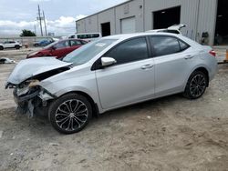 Salvage cars for sale at Jacksonville, FL auction: 2015 Toyota Corolla L